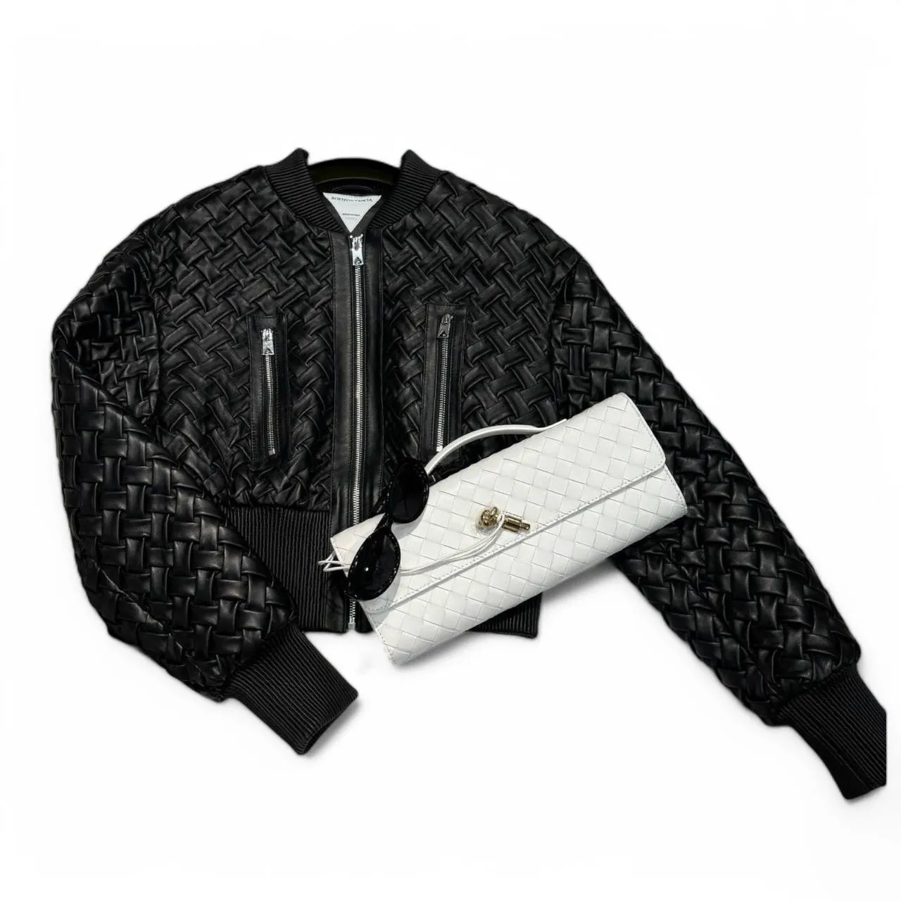 Кожаная куртка BOTTEGA VENETA