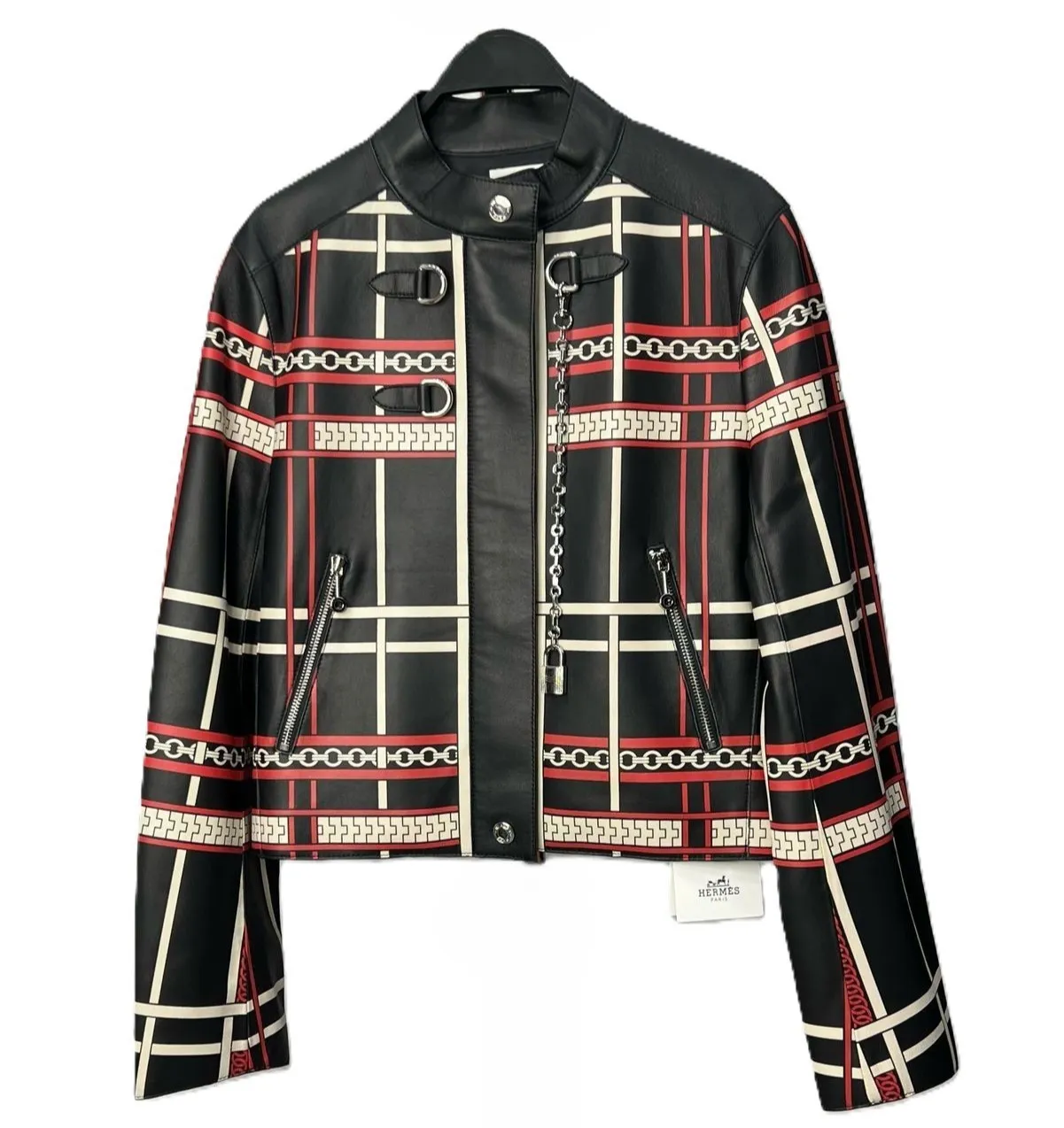Кожаная куртка HERMES