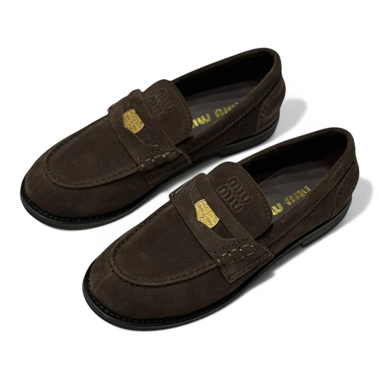 Лоферы MIU MIU