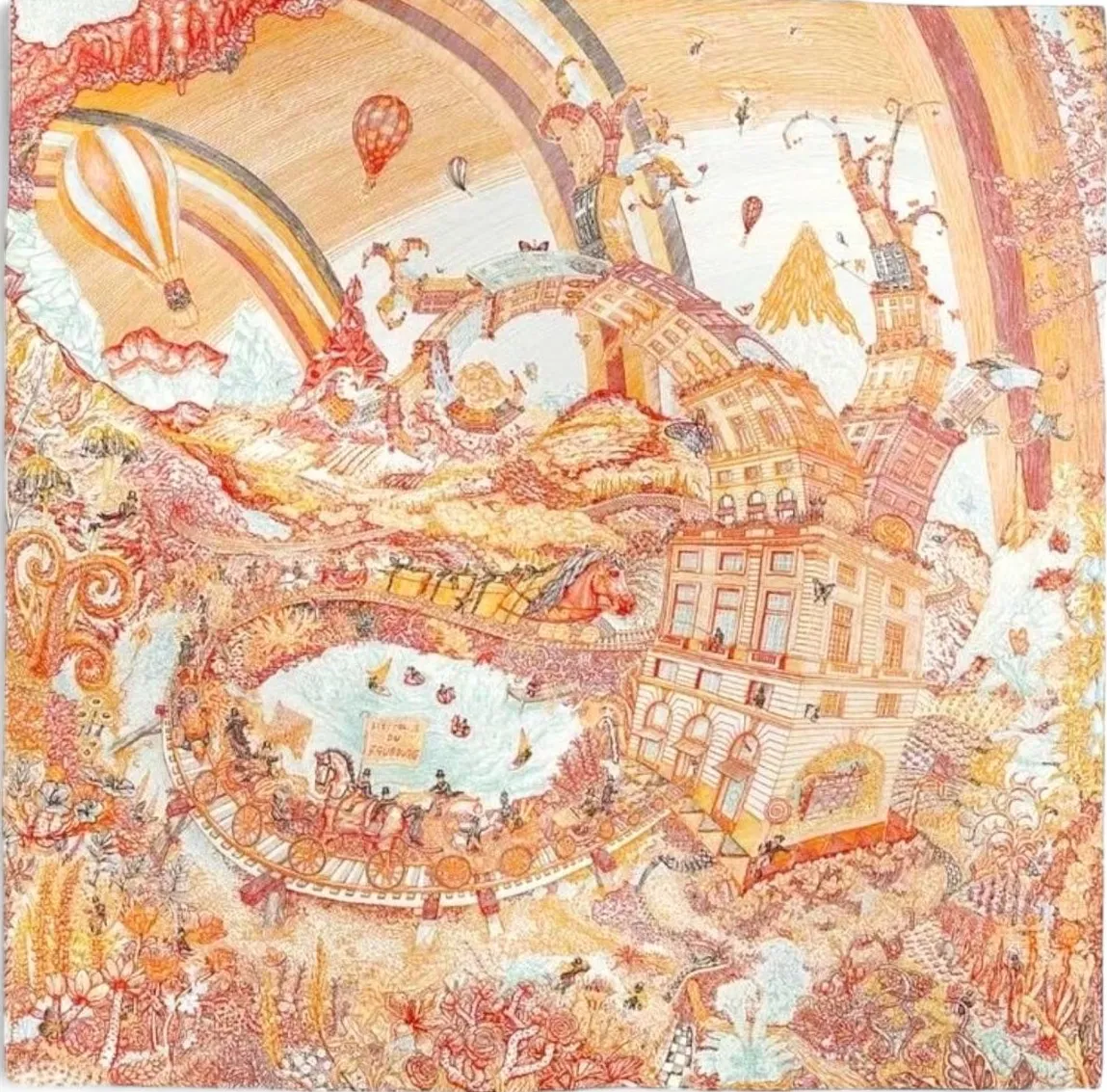 Платок HERMES