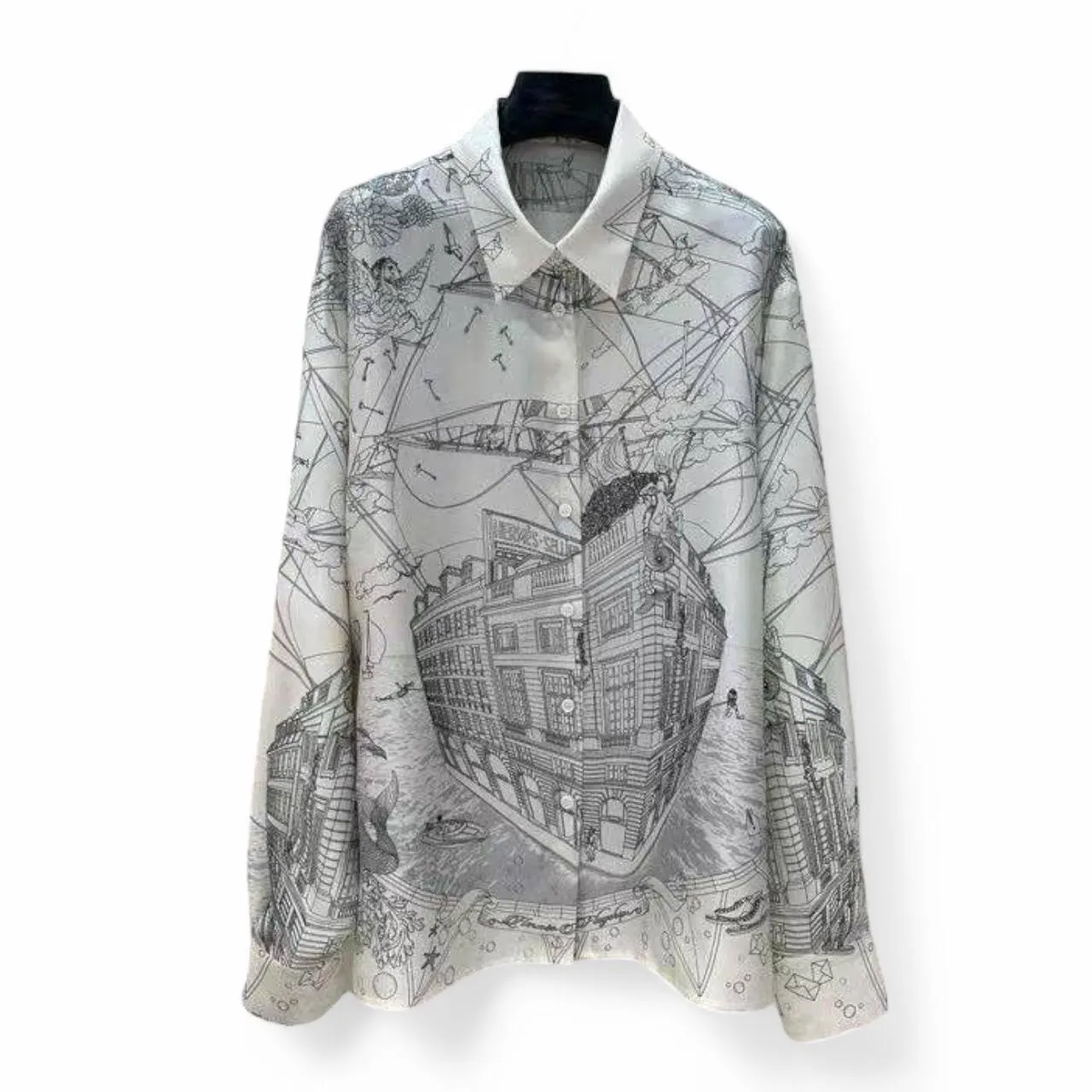 Рубашка HERMES