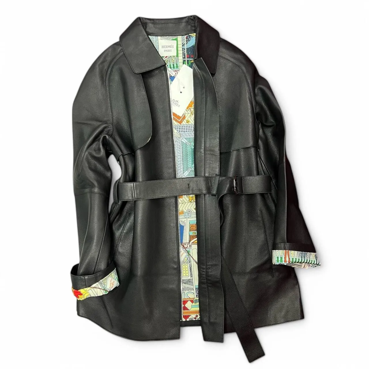 Куртка кожаная  HERMES