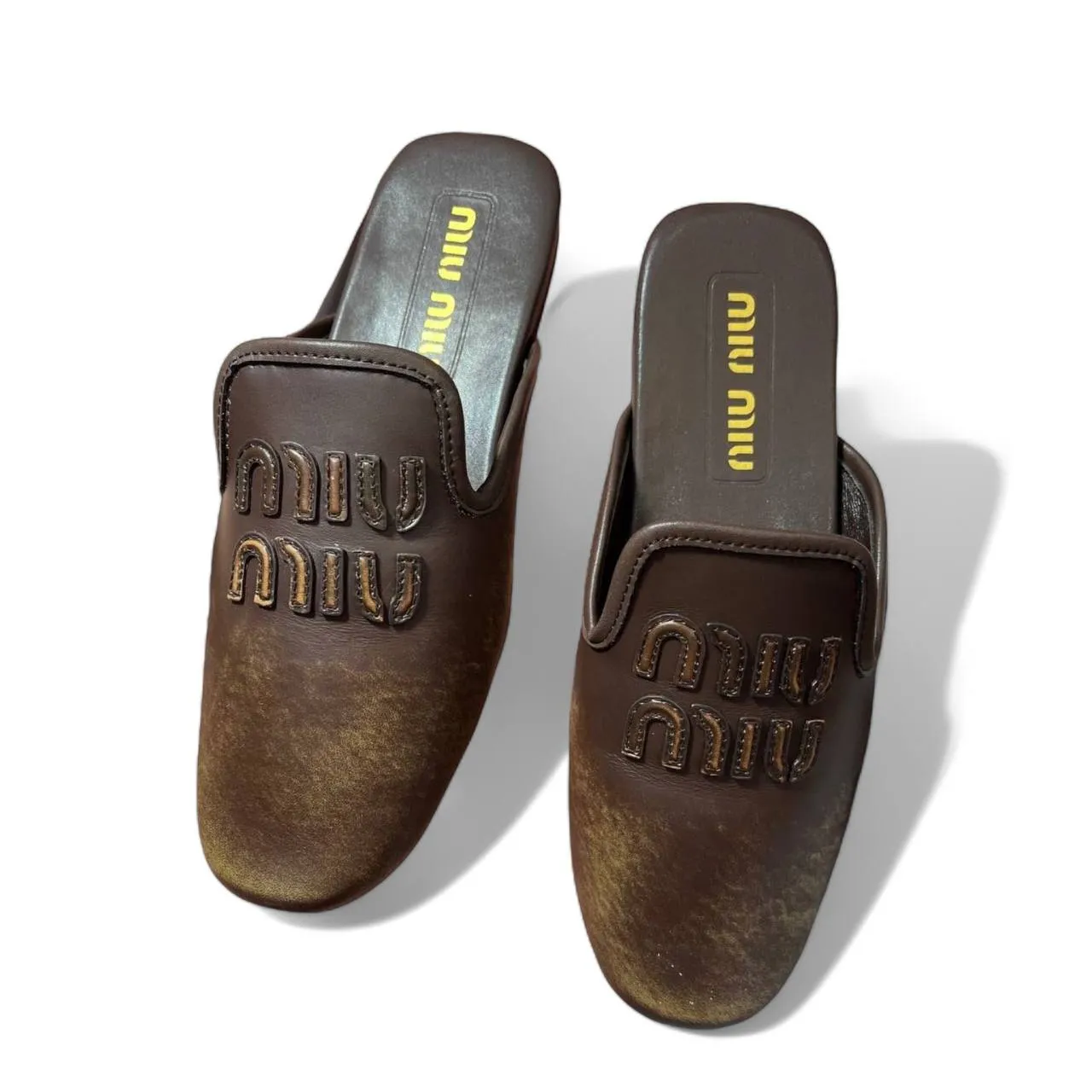 Мюли MIU MIU