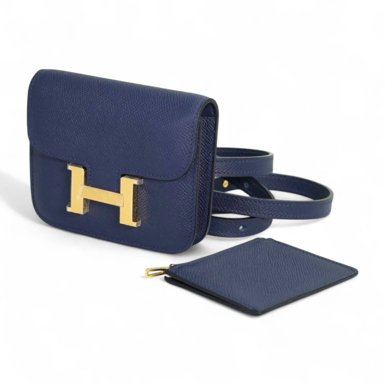 Сумка на пояс HERMES (12 см)