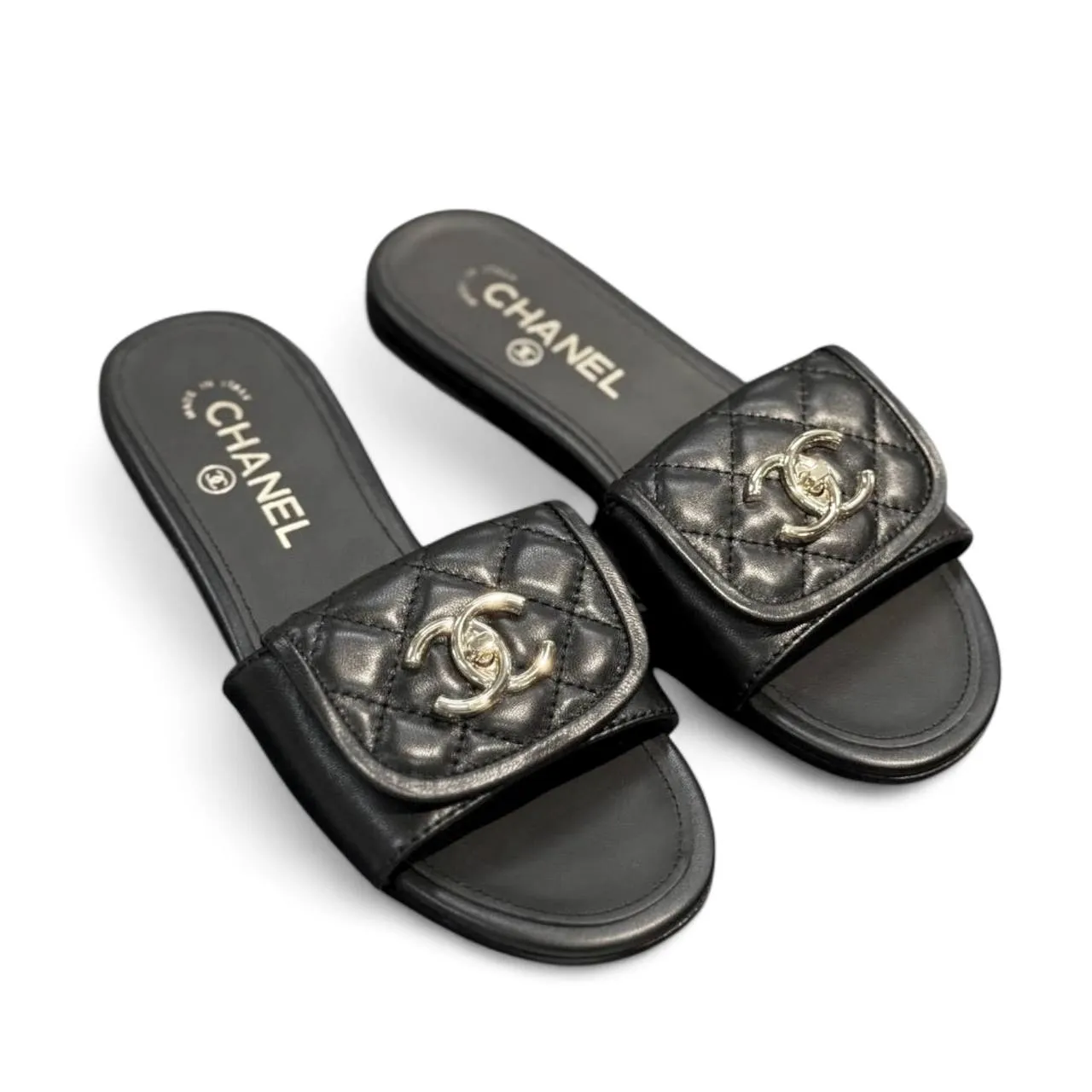 Шлепанцы CHANEL