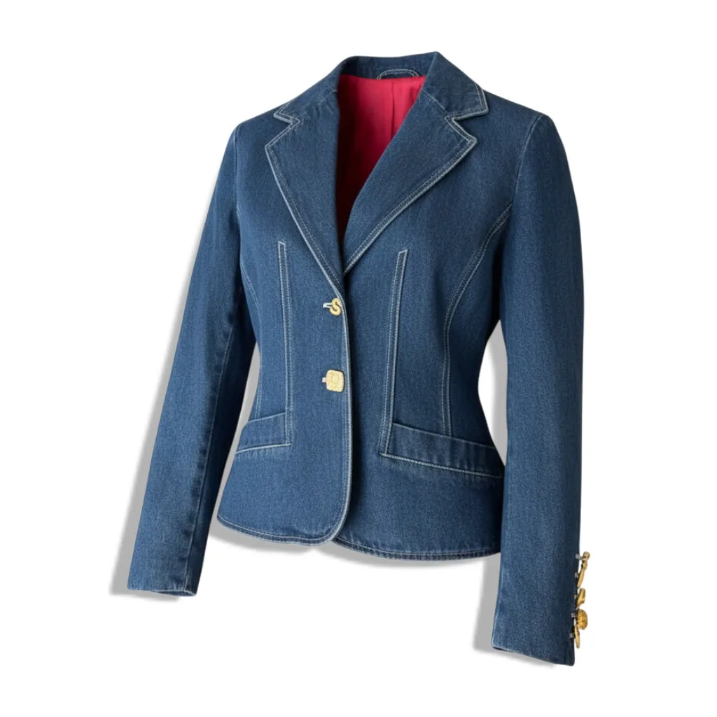 Джинсовка SCHIAPARELLI