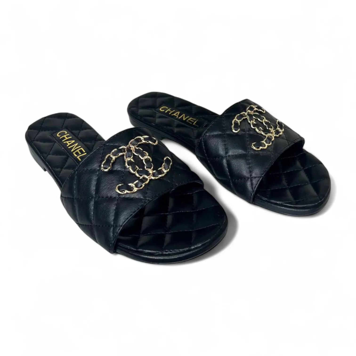 Шлепки CHANEL