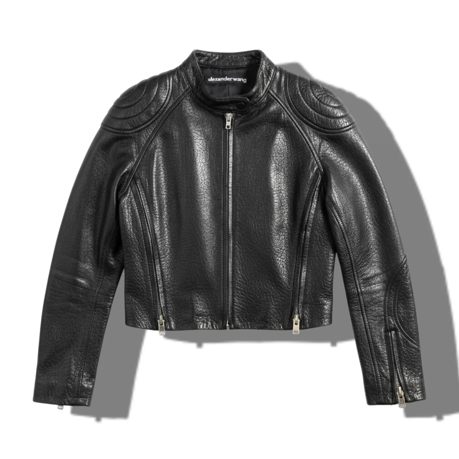 Кожаная куртка ALEXANDER WANG