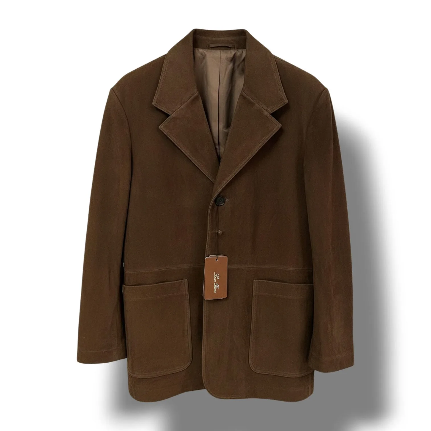 Замшевый пиджак LORO PIANA