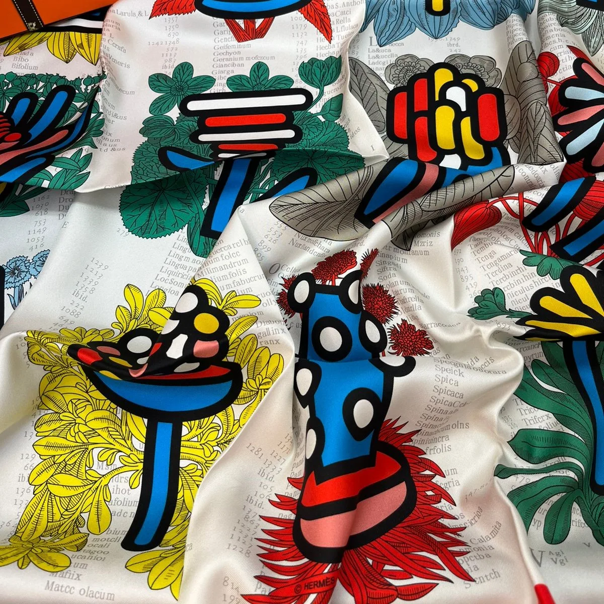 Платок HERMES (90Х90 см)