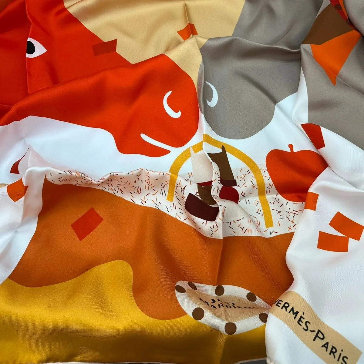 Платок HERMES (90Х90 см)