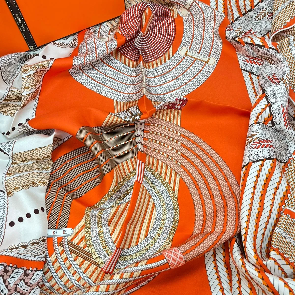 Платок HERMES (90Х90 см)