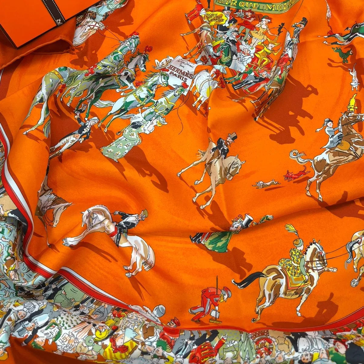 Платок HERMES (90Х90 см)