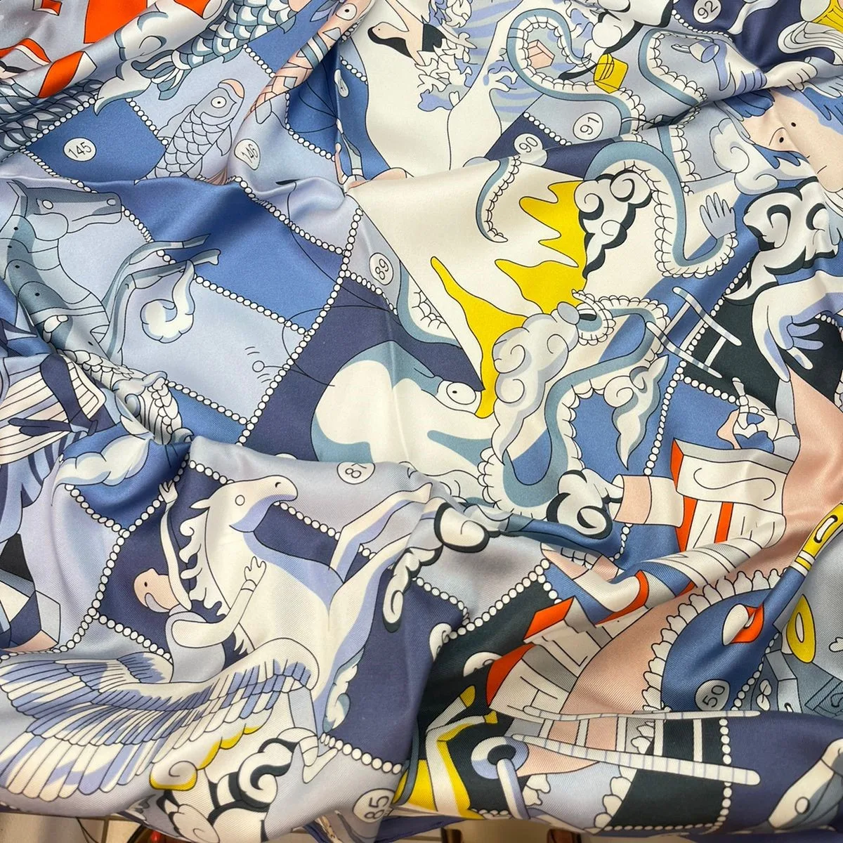 Платок HERMES (90Х90 см)