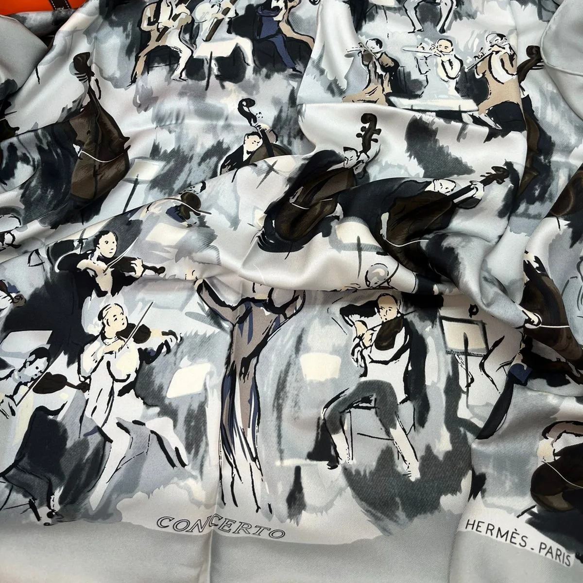 Платок HERMES (90Х90 см)