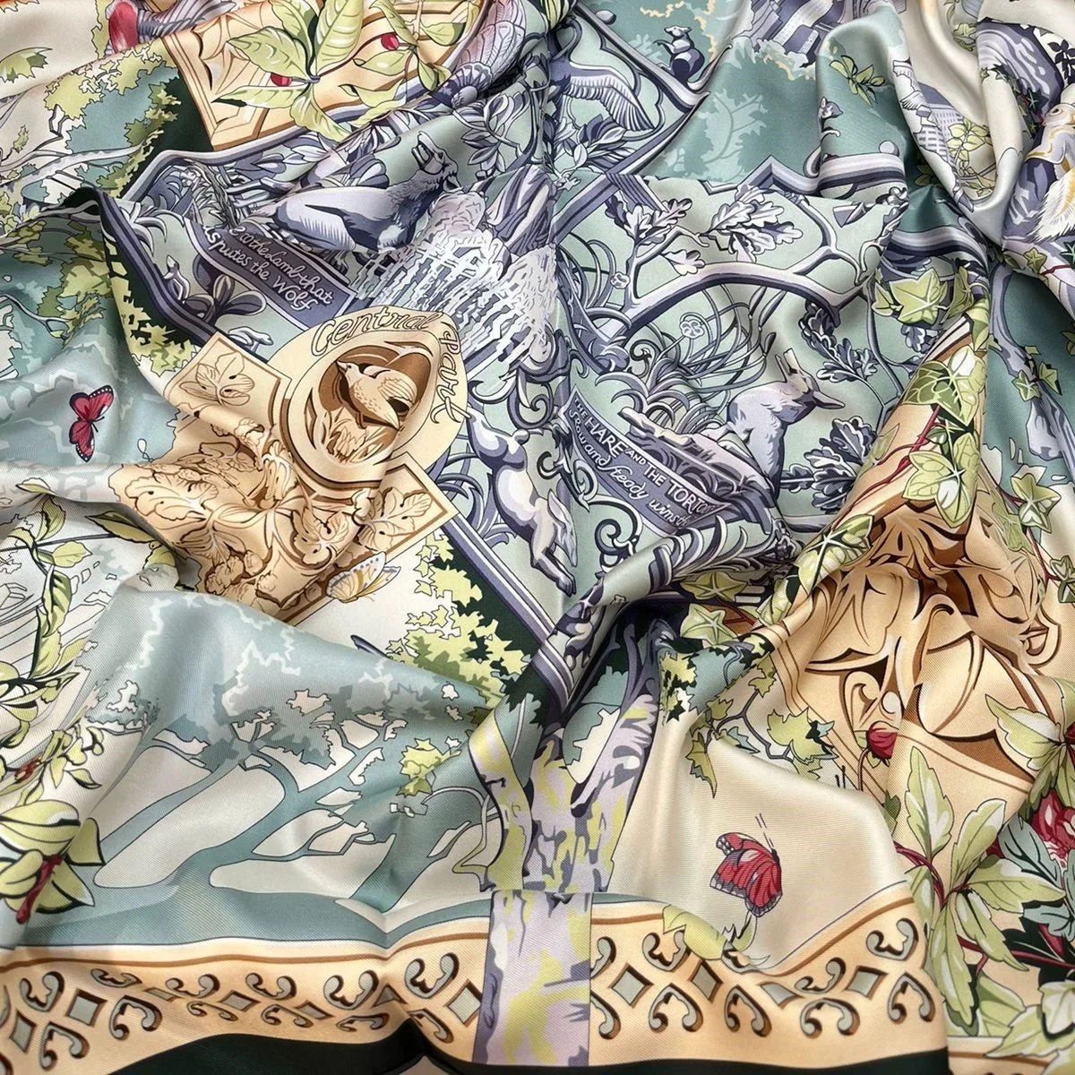 Платок HERMES (90Х90 см)