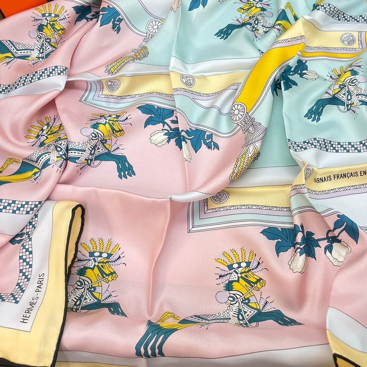 Платок HERMES (90Х90 см)