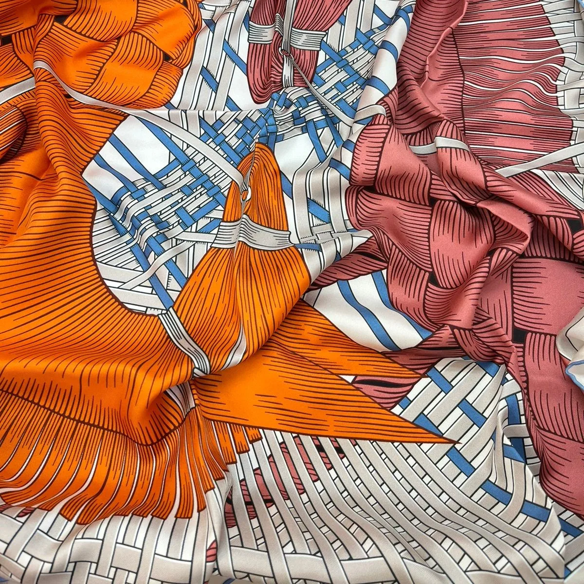 Платок HERMES (90Х90 см)