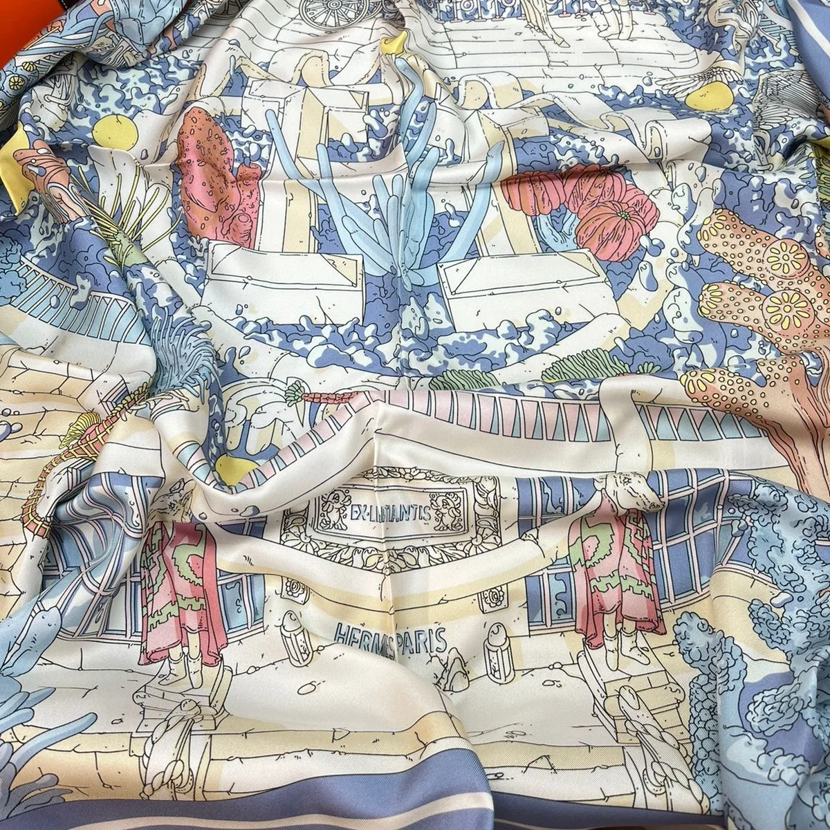 Платок HERMES (90Х90 см)