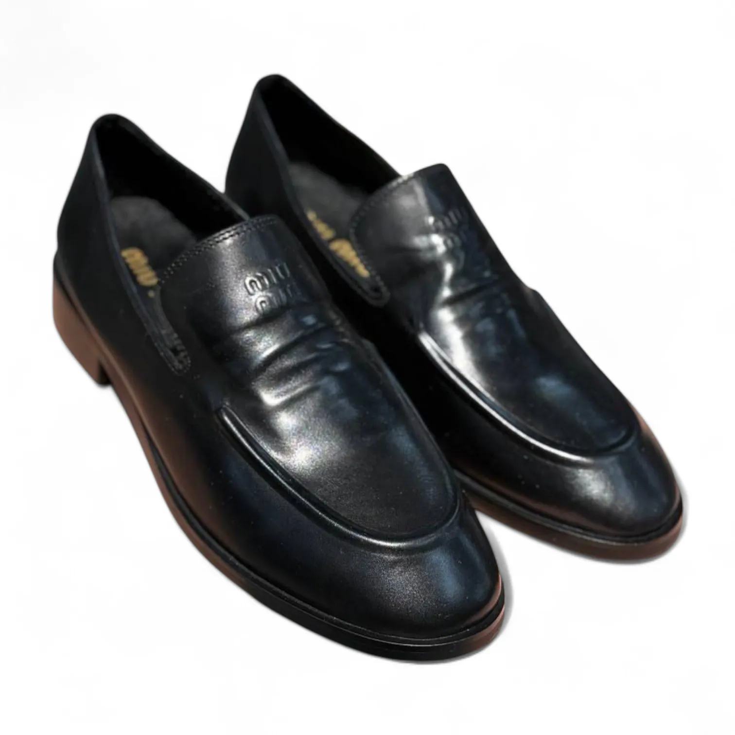 Лоферы MIU MIU