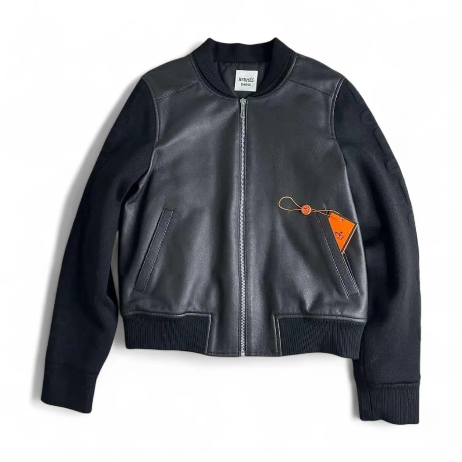 Кожаная куртка HERMES