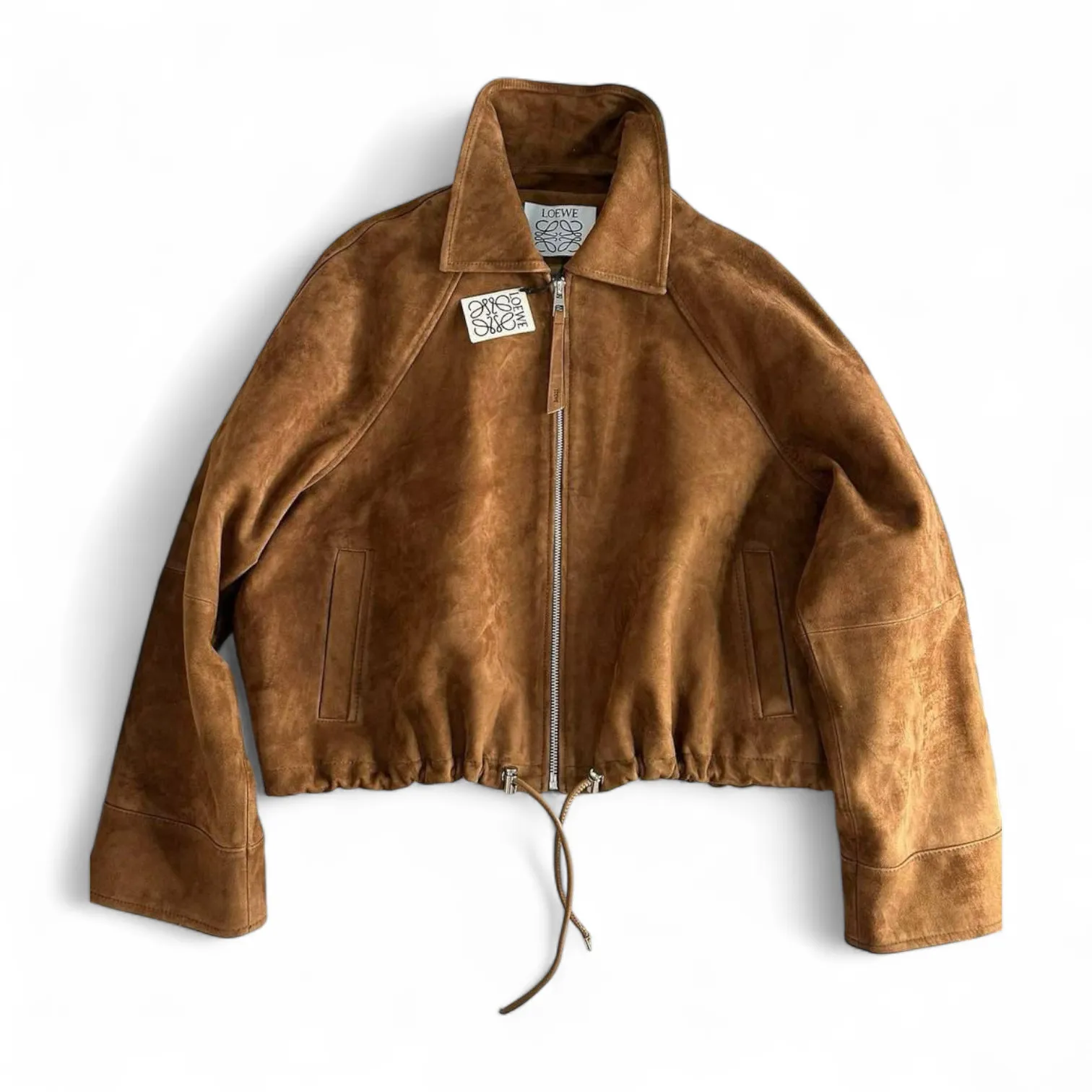 Замшевая куртка LOEWE