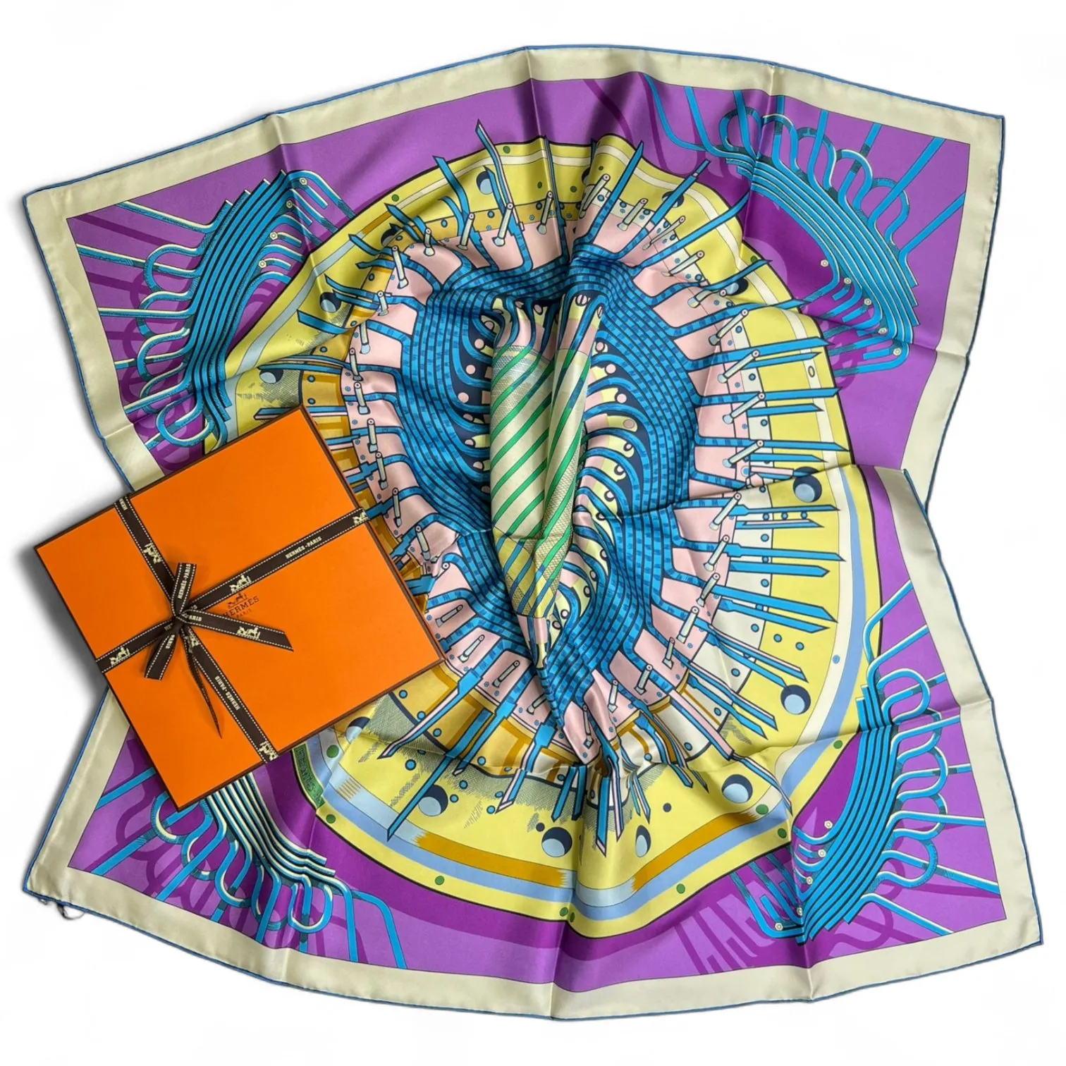 Платок HERMES (90Х90 см)
