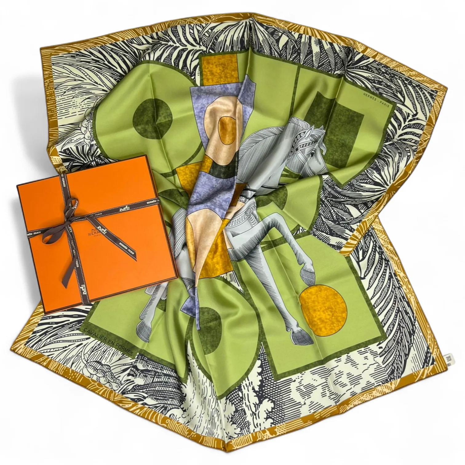 Платок HERMES (90Х90 см)