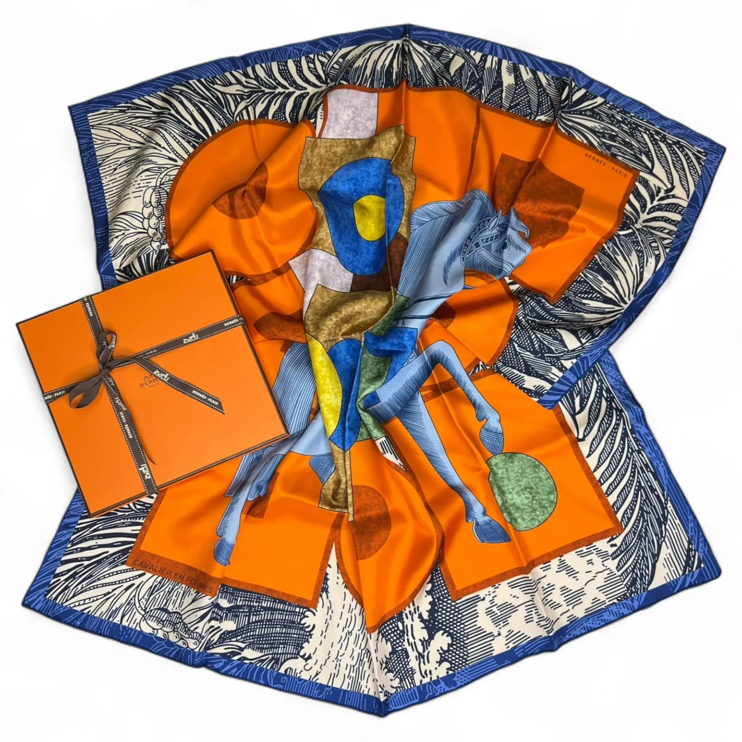 Платок HERMES (90Х90 см)