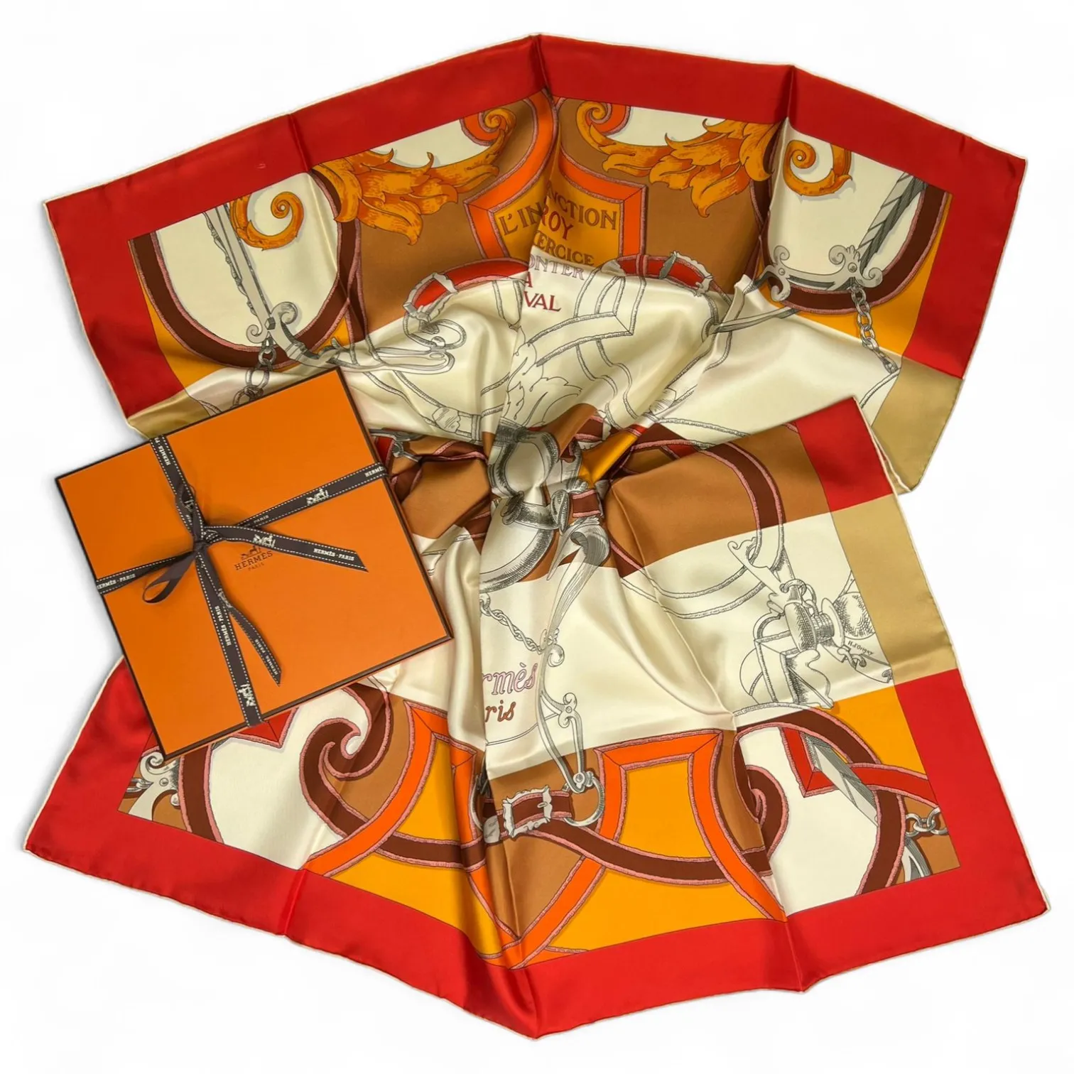 Платок HERMES (90Х90 см)