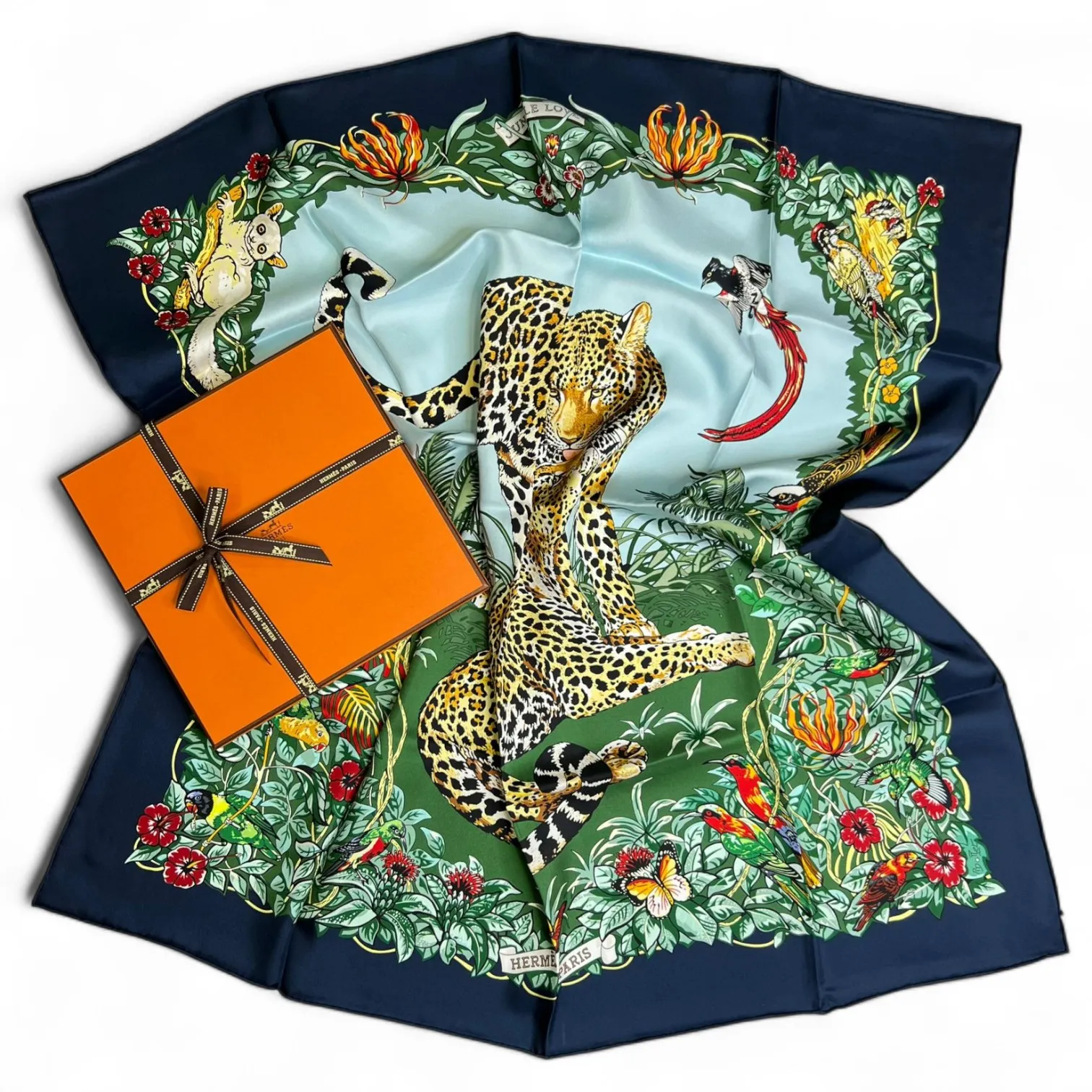 Платок HERMES (90Х90 см)