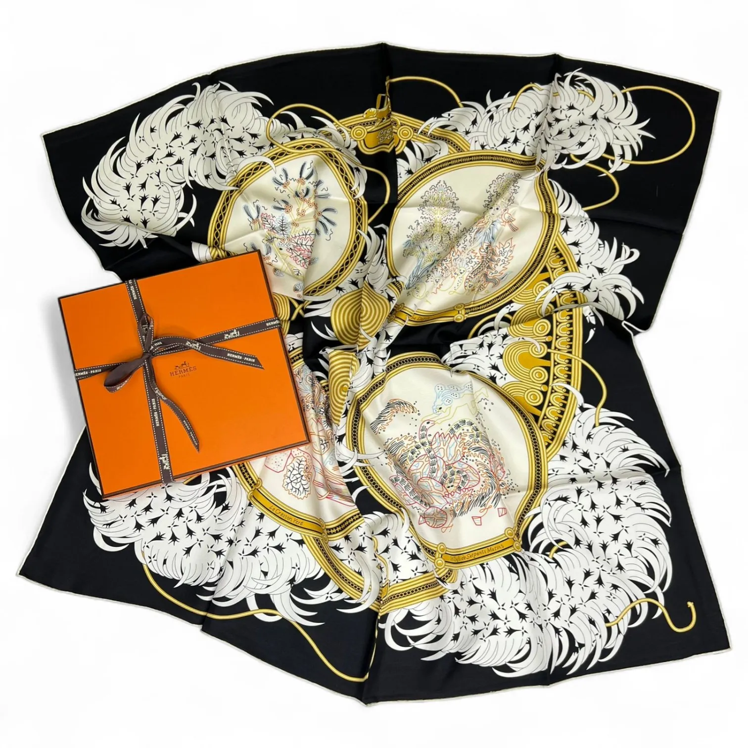 Платок HERMES (90Х90 см)