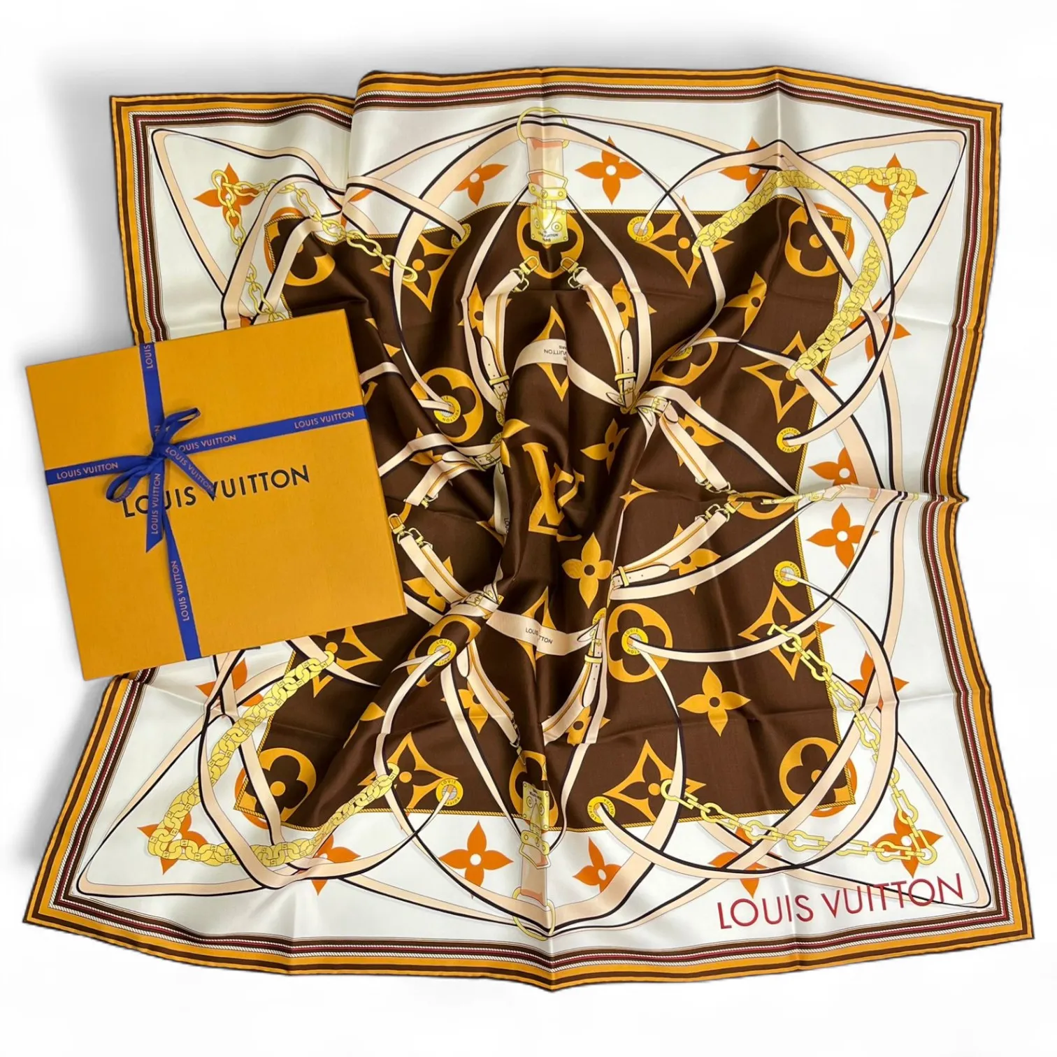 Платок LOUIS VUITTON (90Х90 см)