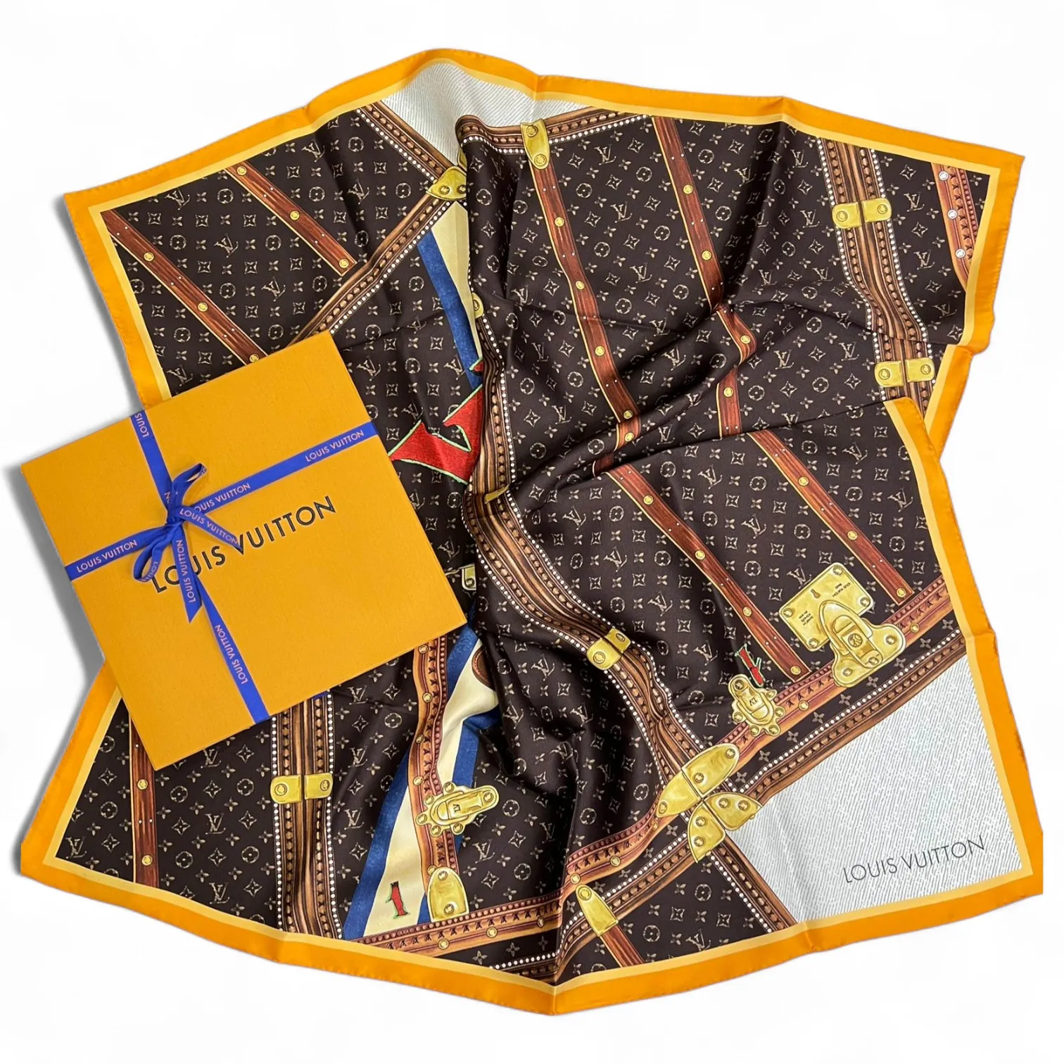 Платок LOUIS VUITTON (90Х90 см)