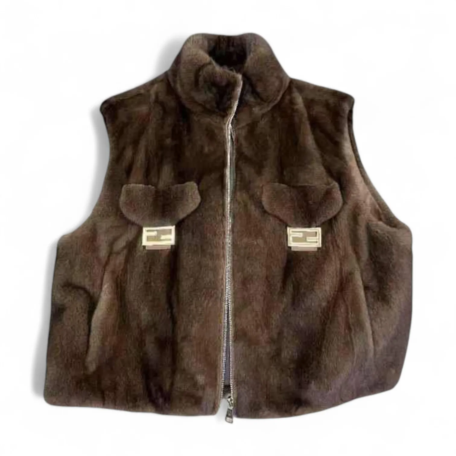 Жилет (норка) FENDI