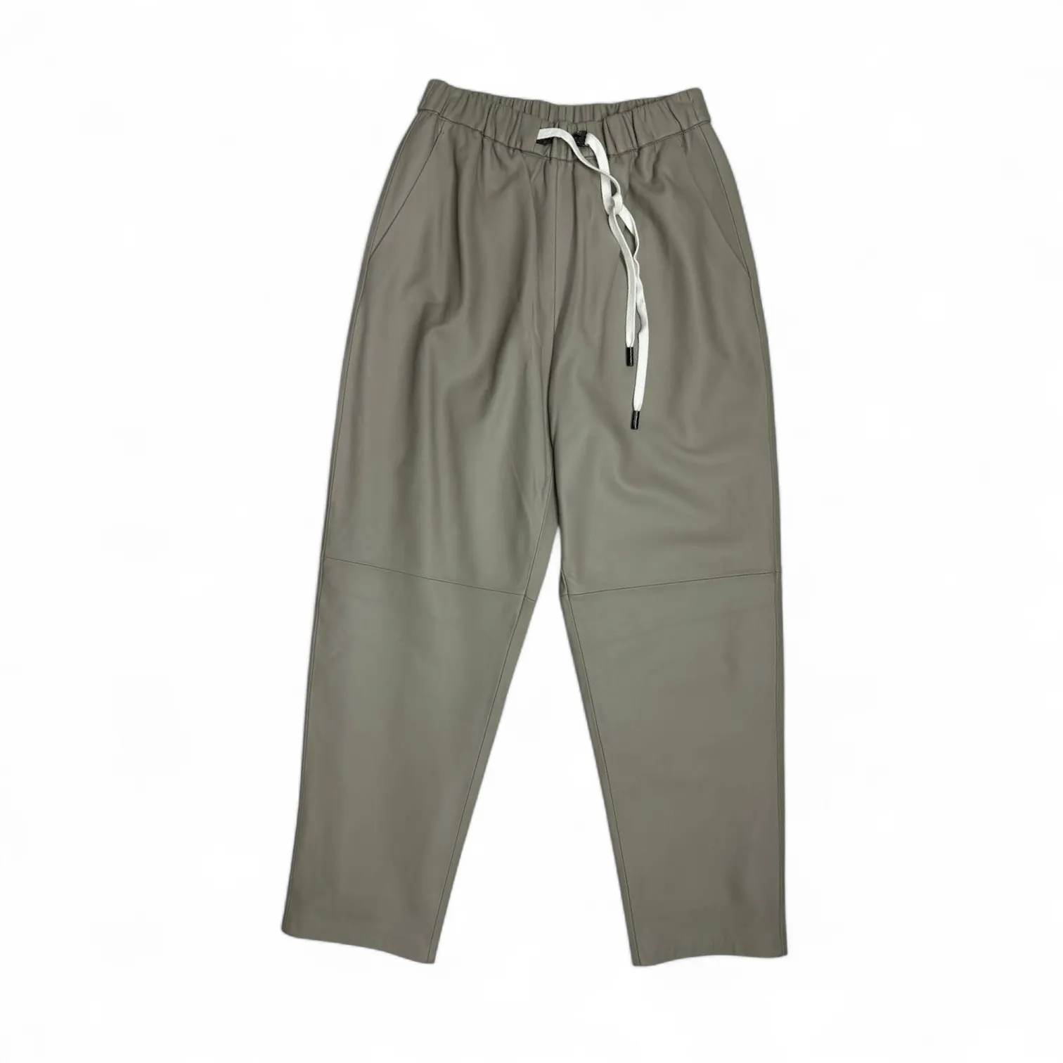 Кожаные брюки BRUNELLO CUCINELLI