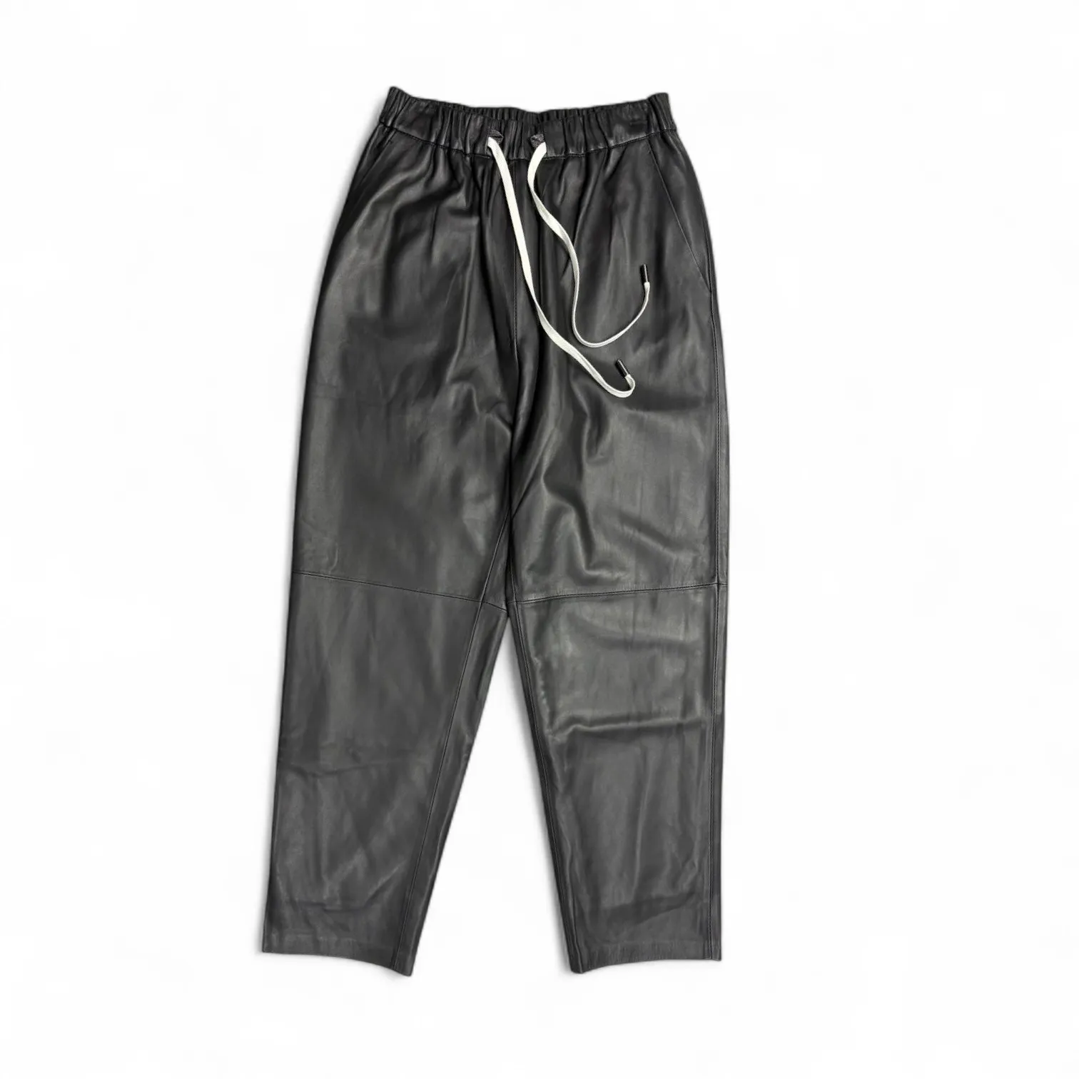 Кожаные брюки BRUNELLO CUCINELLI