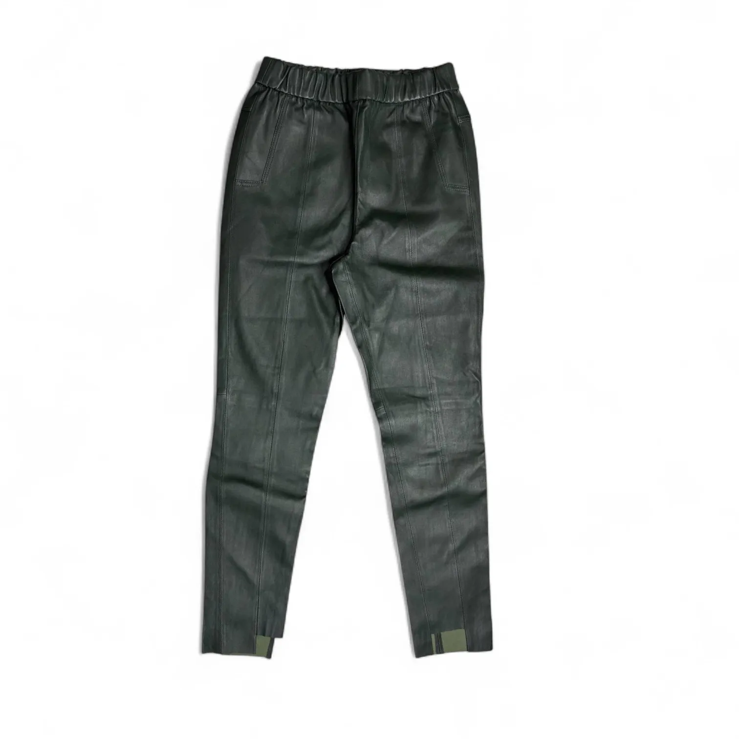 Кожаные брюки BRUNELLO CUCINELLI