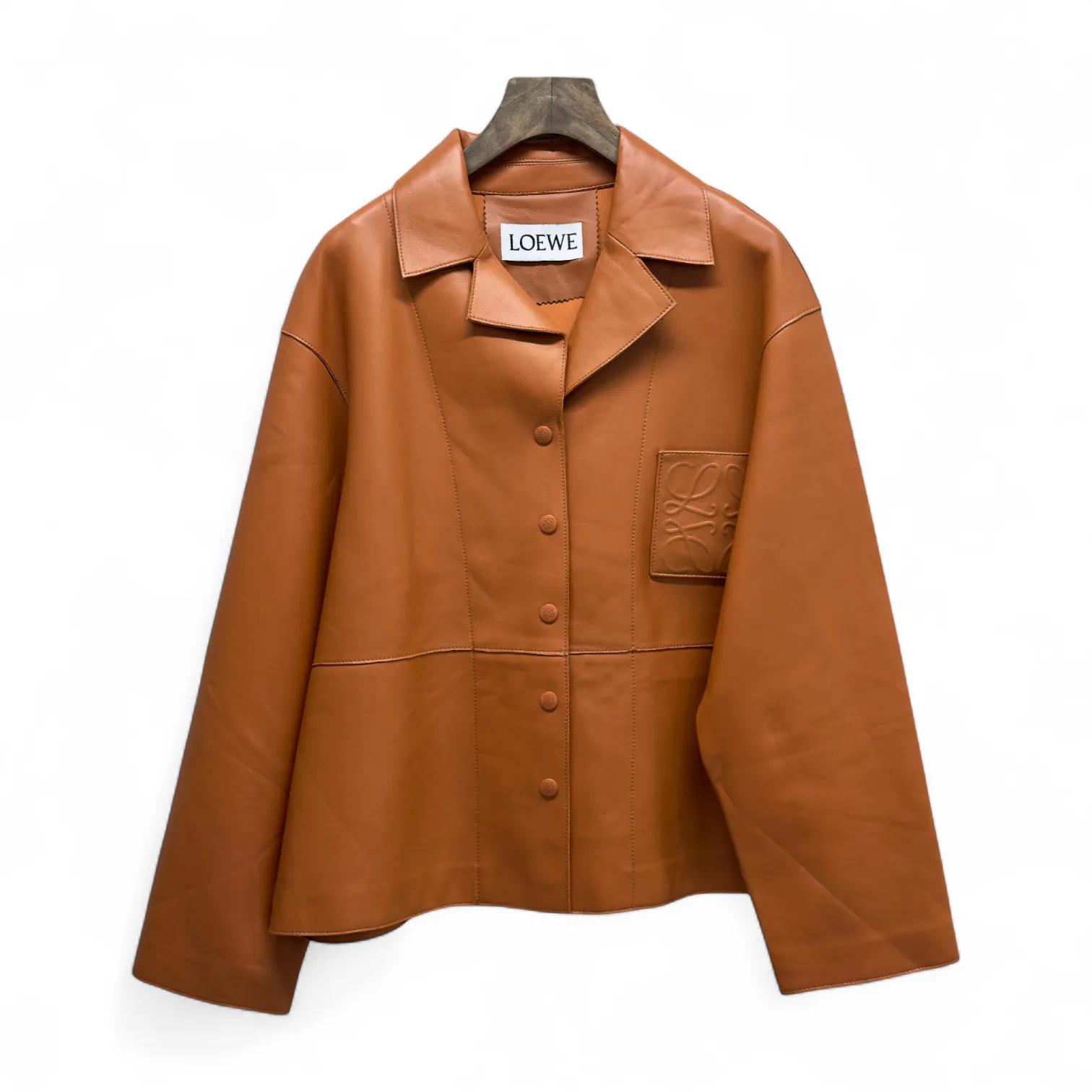 Кожаная куртка LOEWE