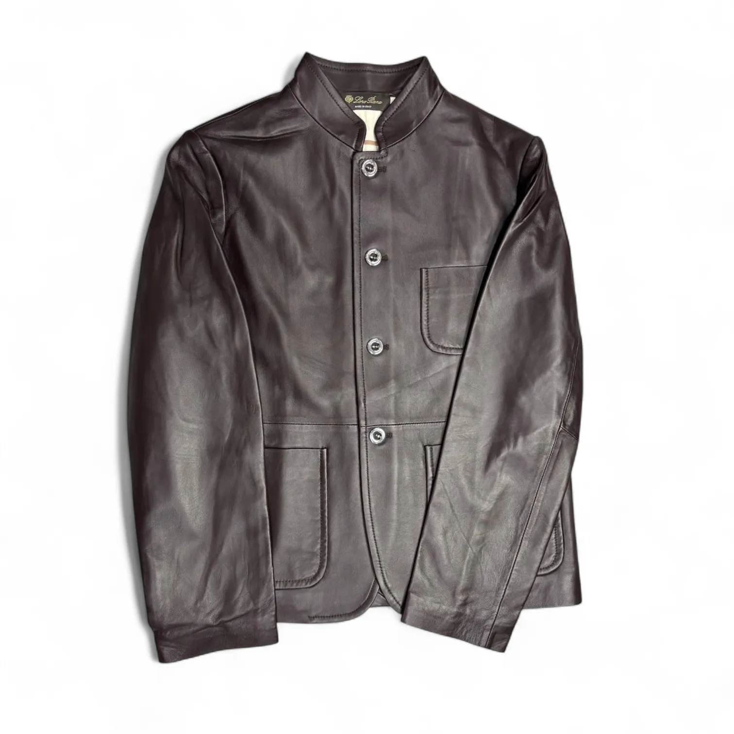 Кожаный пиджак LORO PIANA