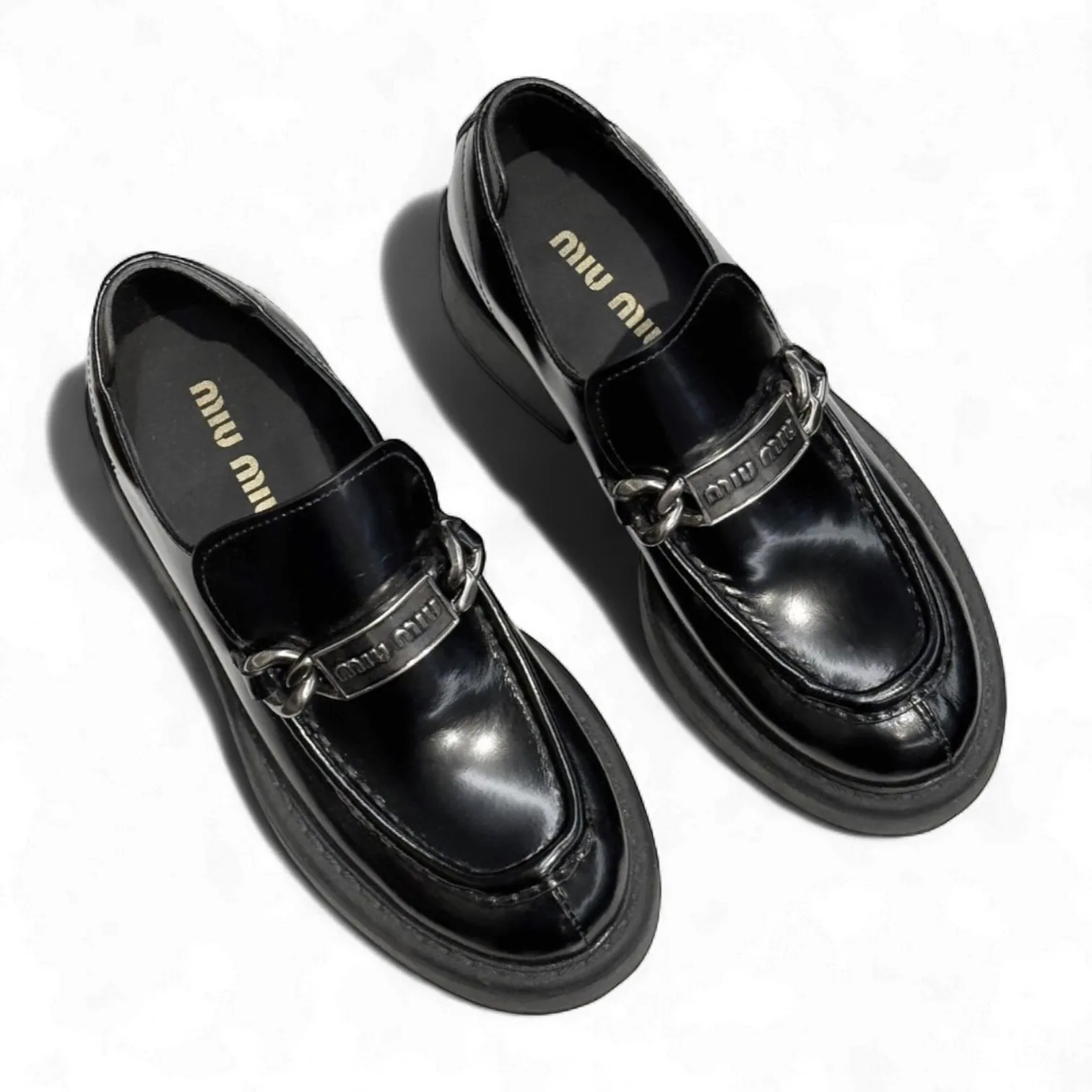 Лоферы MIU MIU