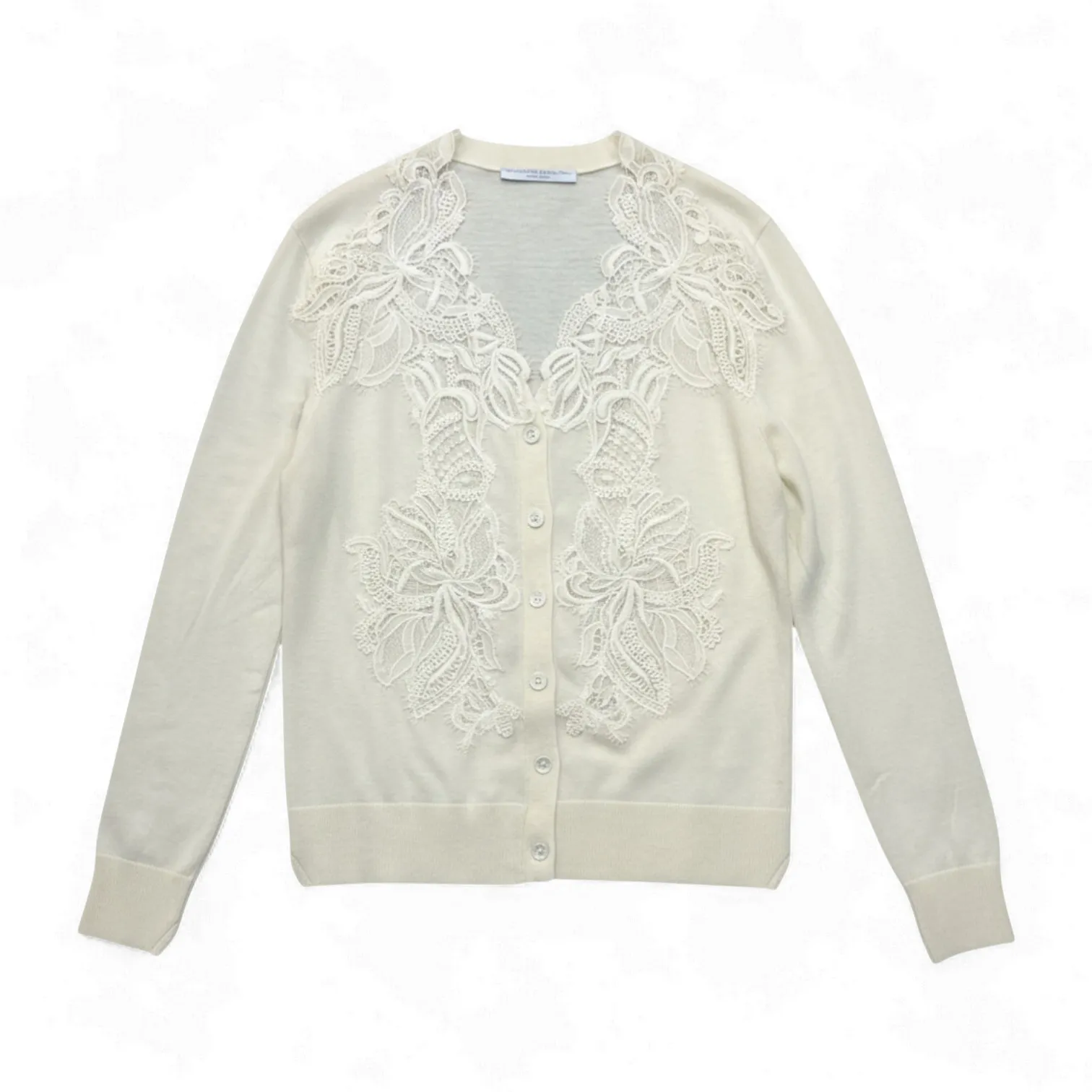 Кардиган с кружевом ERMANO SCERVINO