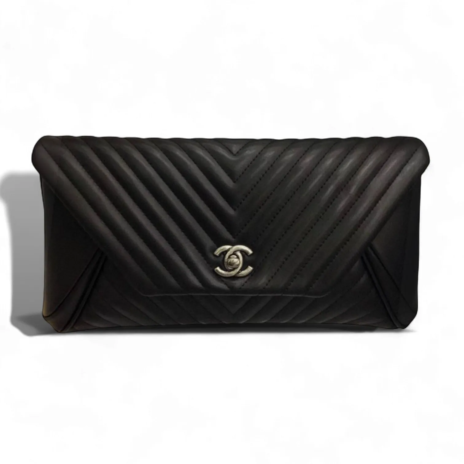 Клатч CHANEL Chevron (30 см)