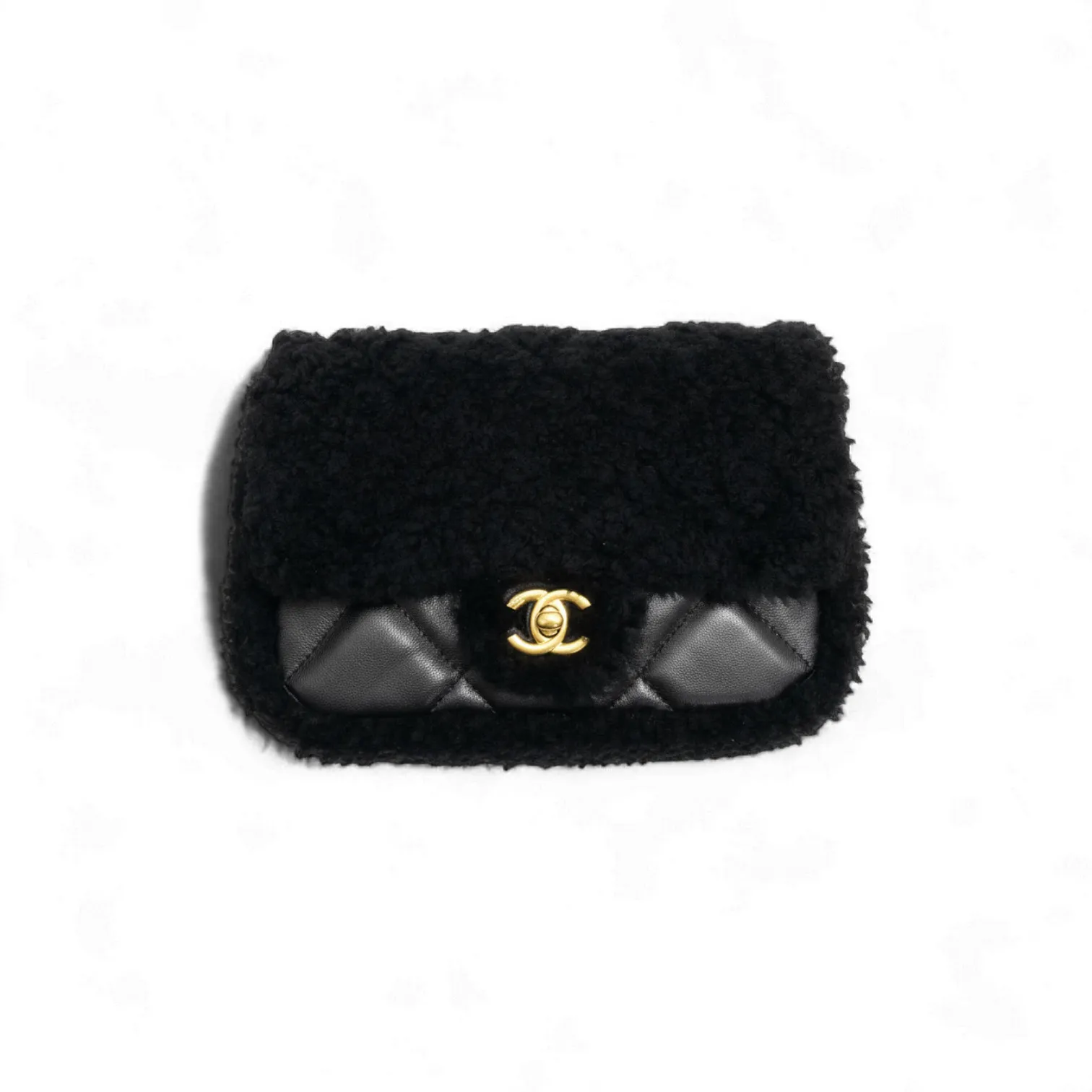 Сумка CHANEL Mini Shearling Flap (20 см)