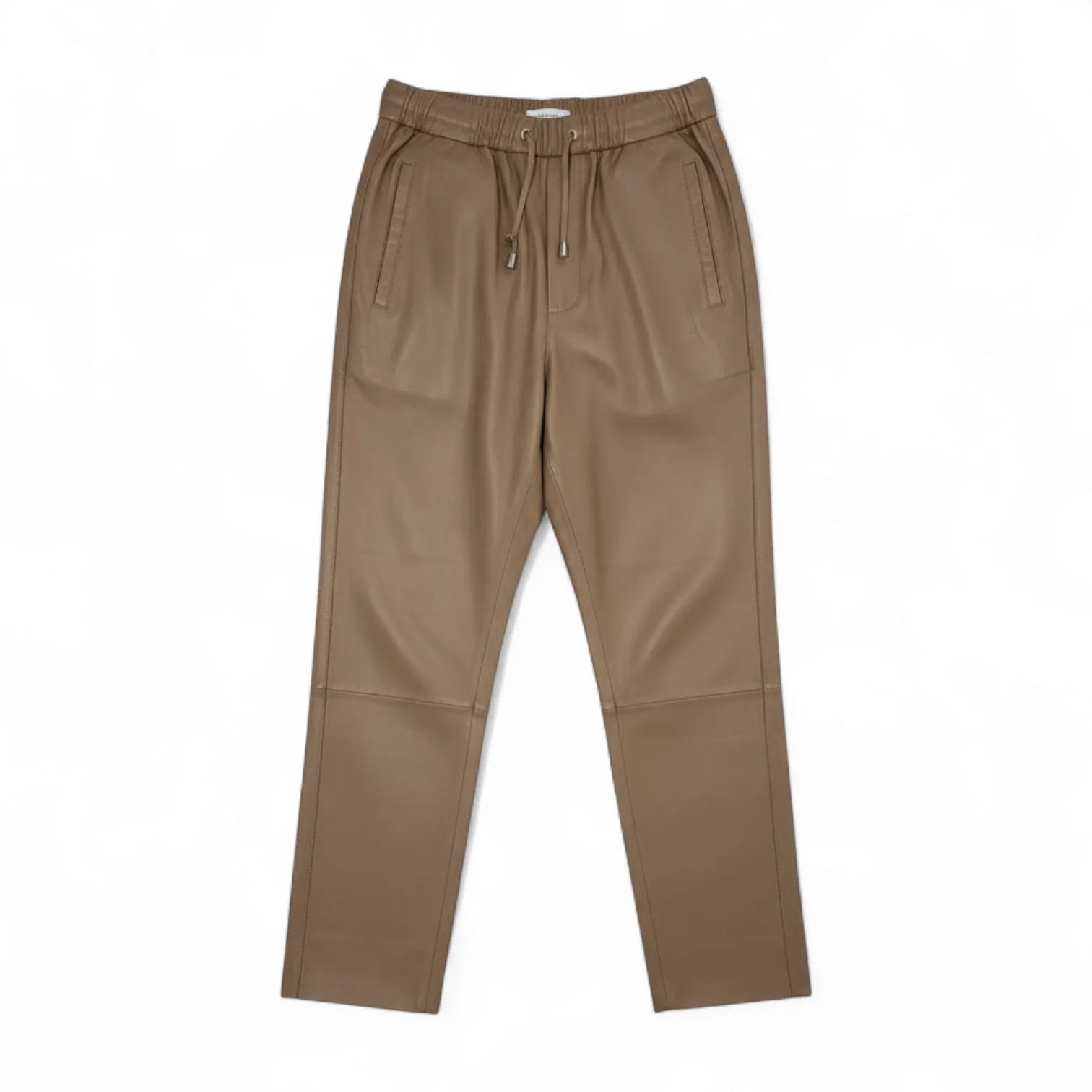 Кожаные брюки BRUNELLO CUCINELLI