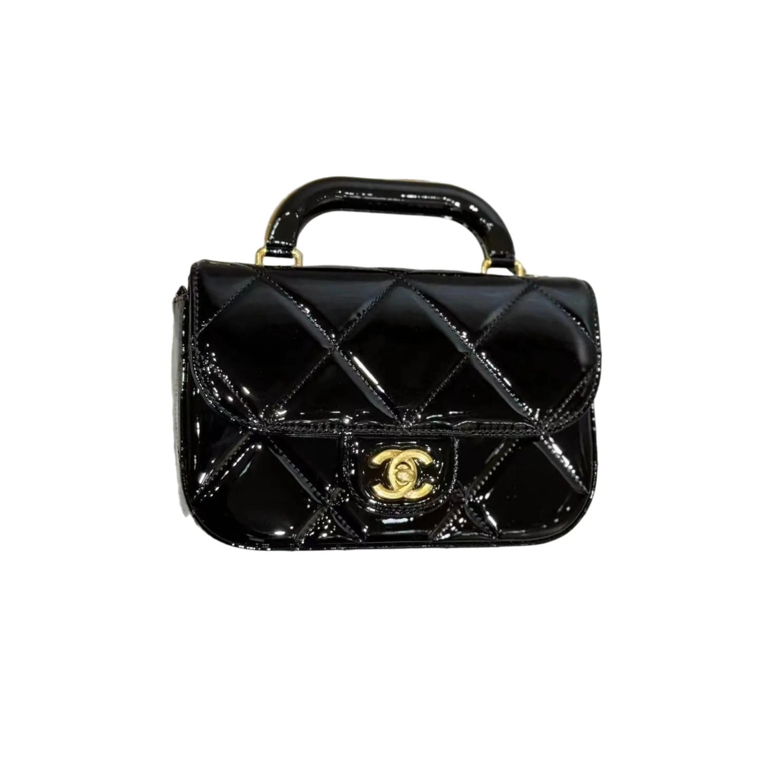 Сумка CHANEL Flap с верхней ручкой (20 см)