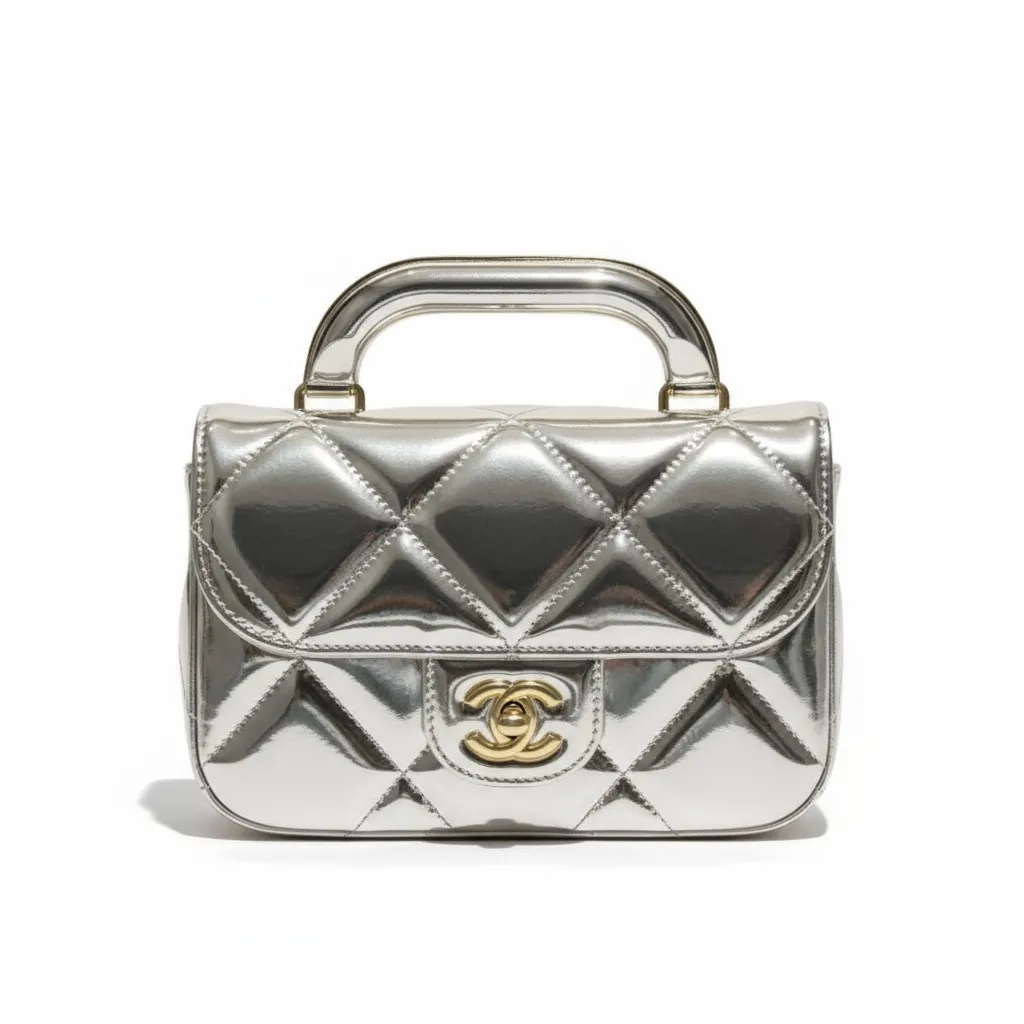 Сумка CHANEL Flap с верхней ручкой (20 см)