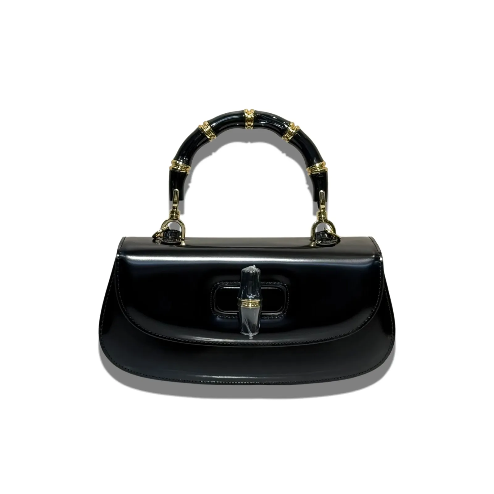 Сумка GUCCI Bamboo & Leather (27 см)