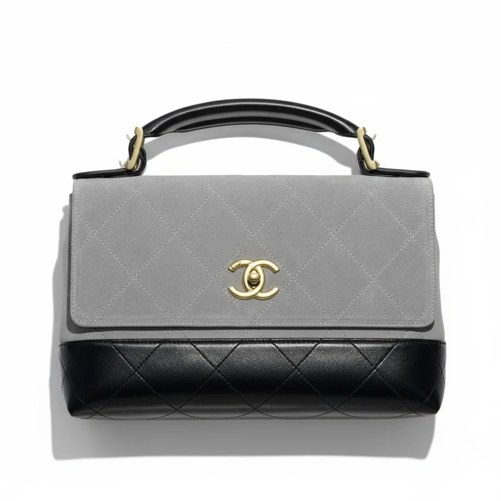 Сумка CHANEL Two-Tone Flap (35 см)