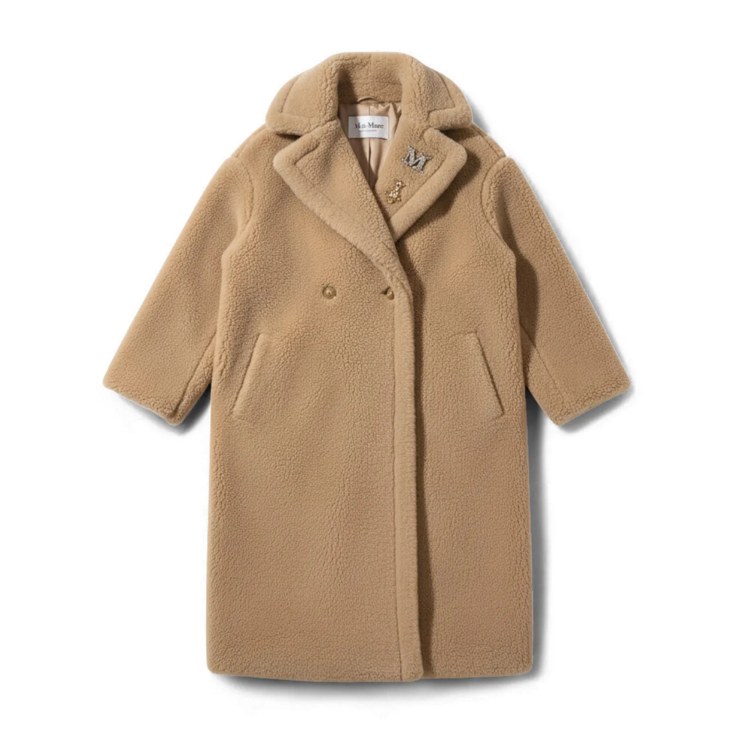 Шуба длинная искусственный мех MAX MARA
